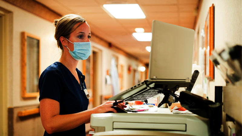 Abbildung Digitale Pflege- und Behandlungsdokumentation